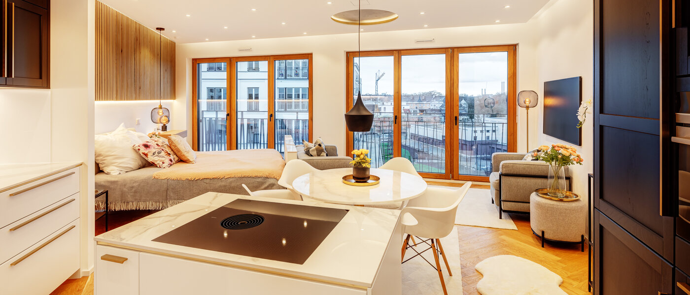 квартира München Haidhausen 03 кухня 13772