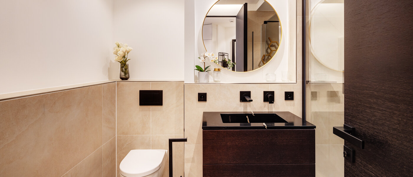 квартира München Haidhausen 01 ванная комната 13772