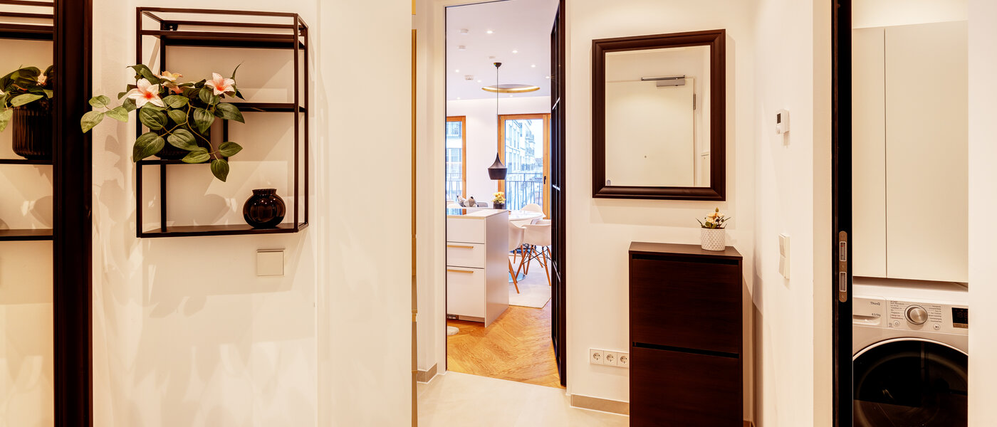 квартира München Haidhausen 03 коридор 13772