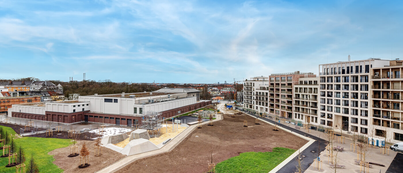 квартира München Haidhausen 01 вид из окна 13772