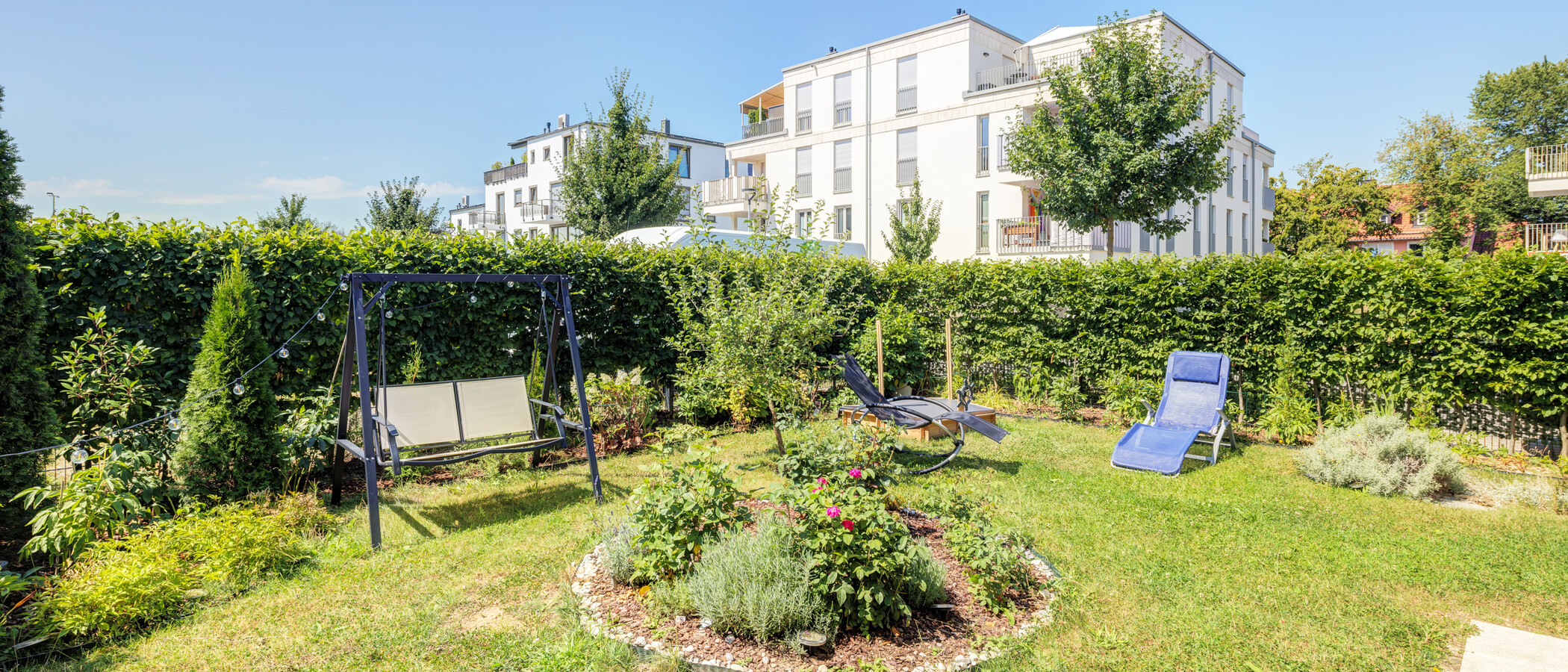 квартира с садом Neuried 02 сад 13774