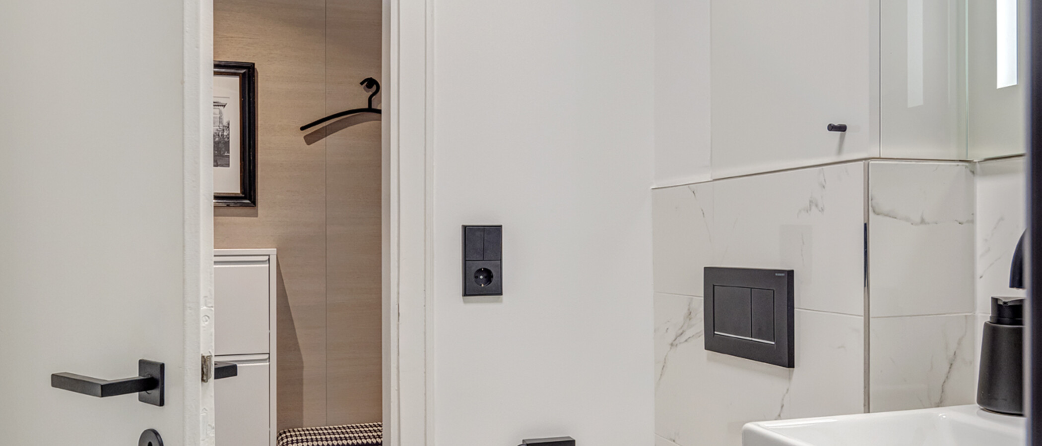 квартира München Schwabing-Nord (zw. Belgrad- & Leopoldstraße) 02 ванная комната 13778