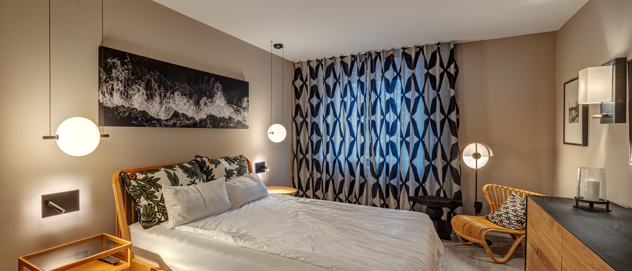 квартира München Schwabing-Nord (zw. Belgrad- & Leopoldstraße) 01 спальная комната 13778