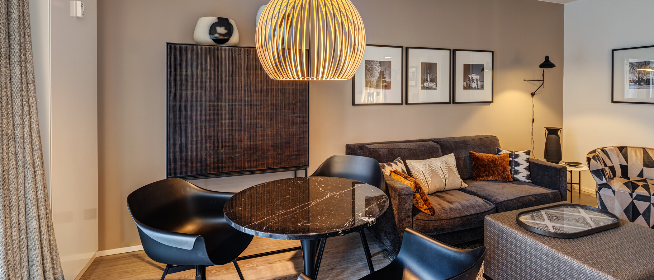 квартира München Schwabing-Nord (zw. Belgrad- & Leopoldstraße) 02 жилое пространство 13778