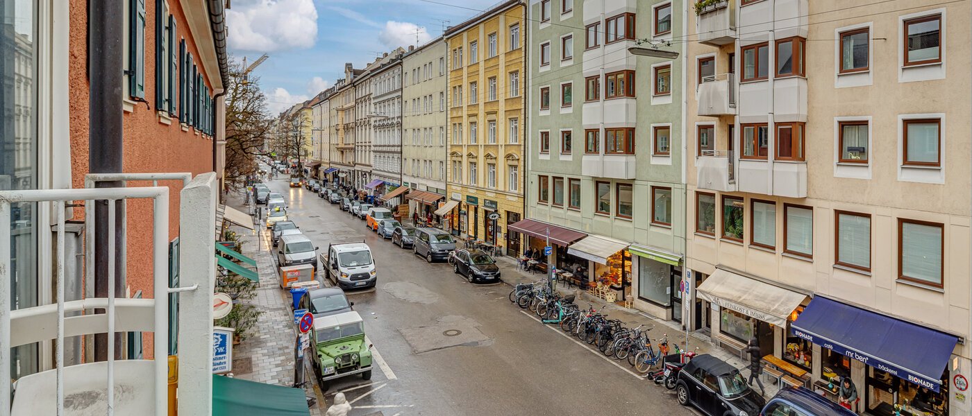 квартира München Maxvorstadt - Universitätsviertel 01 вид из окна 13779