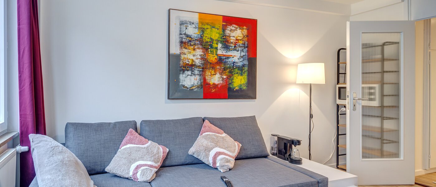 квартира München Maxvorstadt - Universitätsviertel 02 жилое пространство 13779