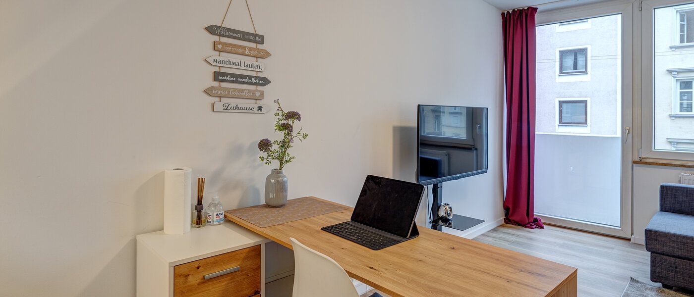 квартира München Maxvorstadt - Universitätsviertel 04 жилое пространство 13779