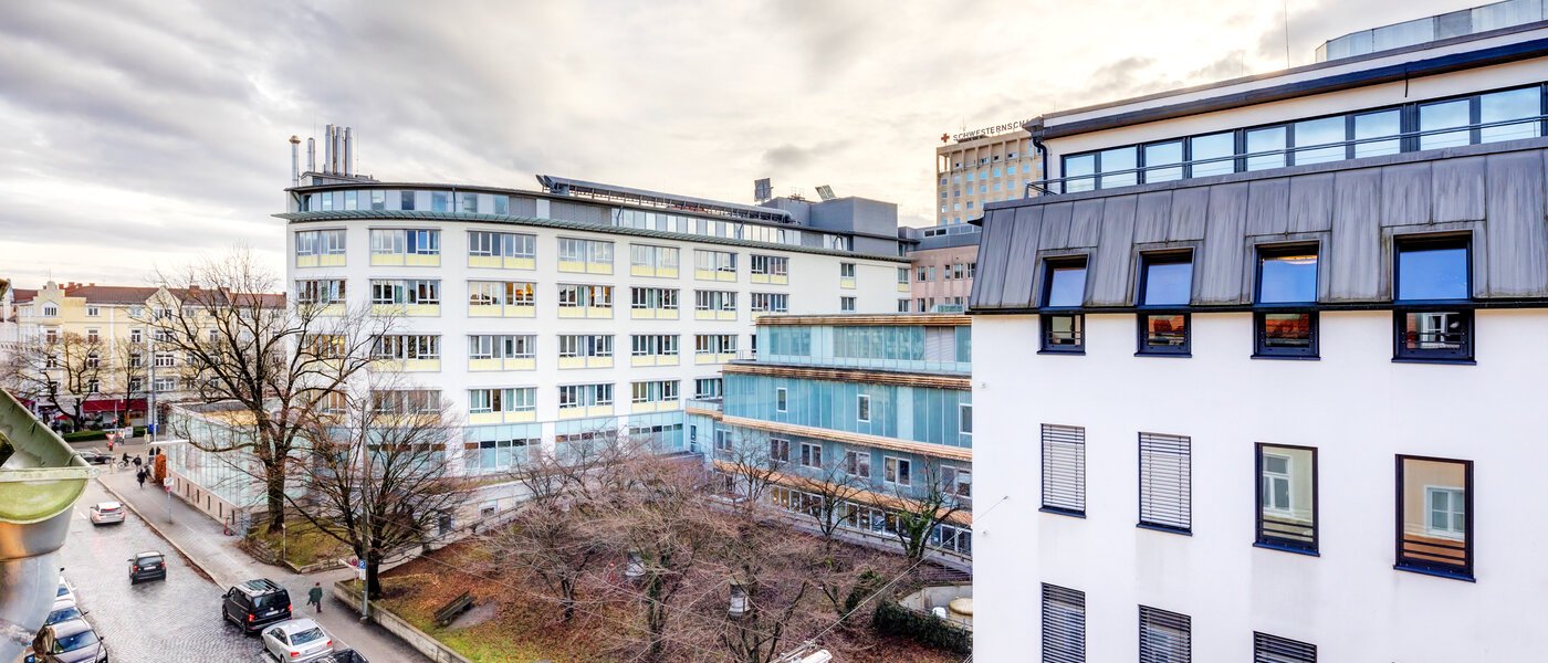 квартира München Neuhausen 03 вид из окна 13780