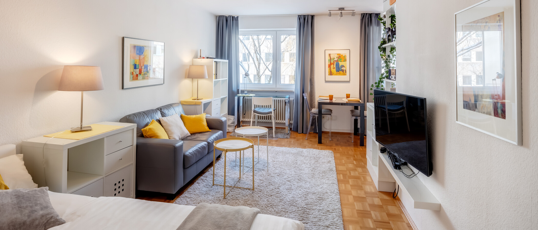 квартира München Maxvorstadt - Rund um den Josephsplatz 01 жилое пространство 13787