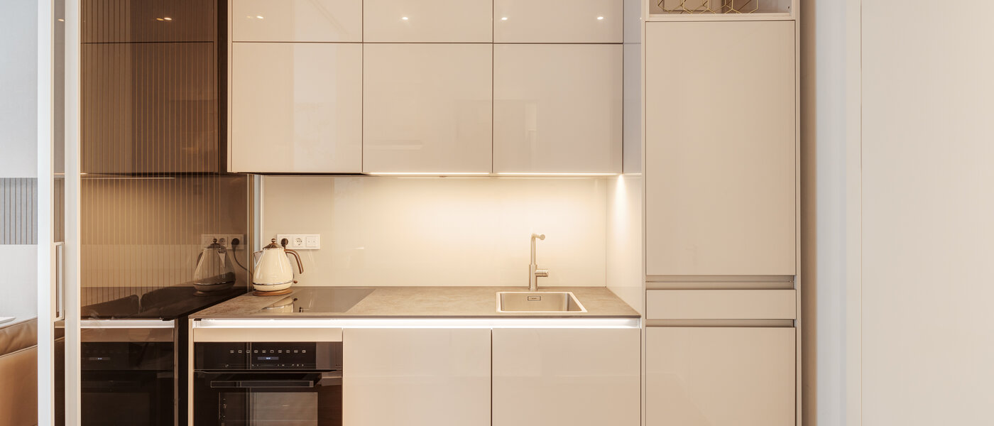 квартира München Lehel 01 кухня 13792