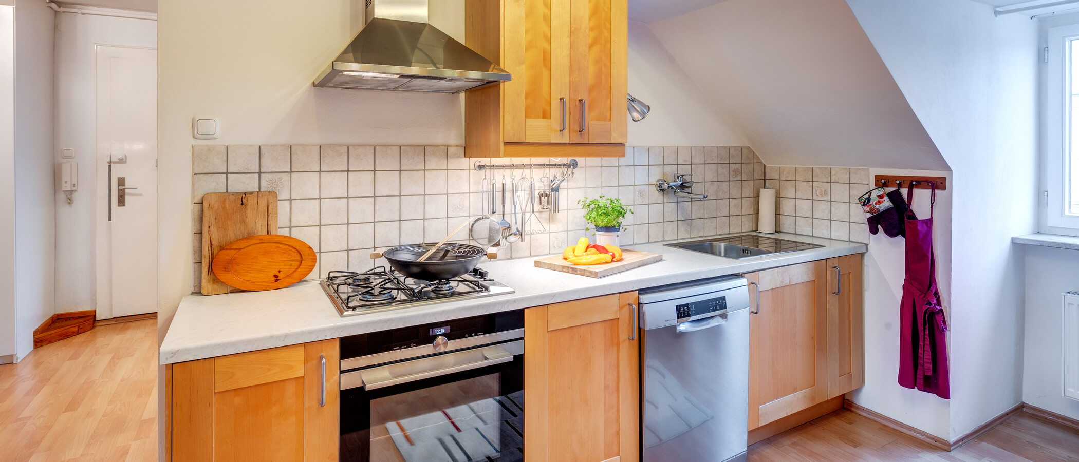 квартира München Maxvorstadt 03 кухня 13801