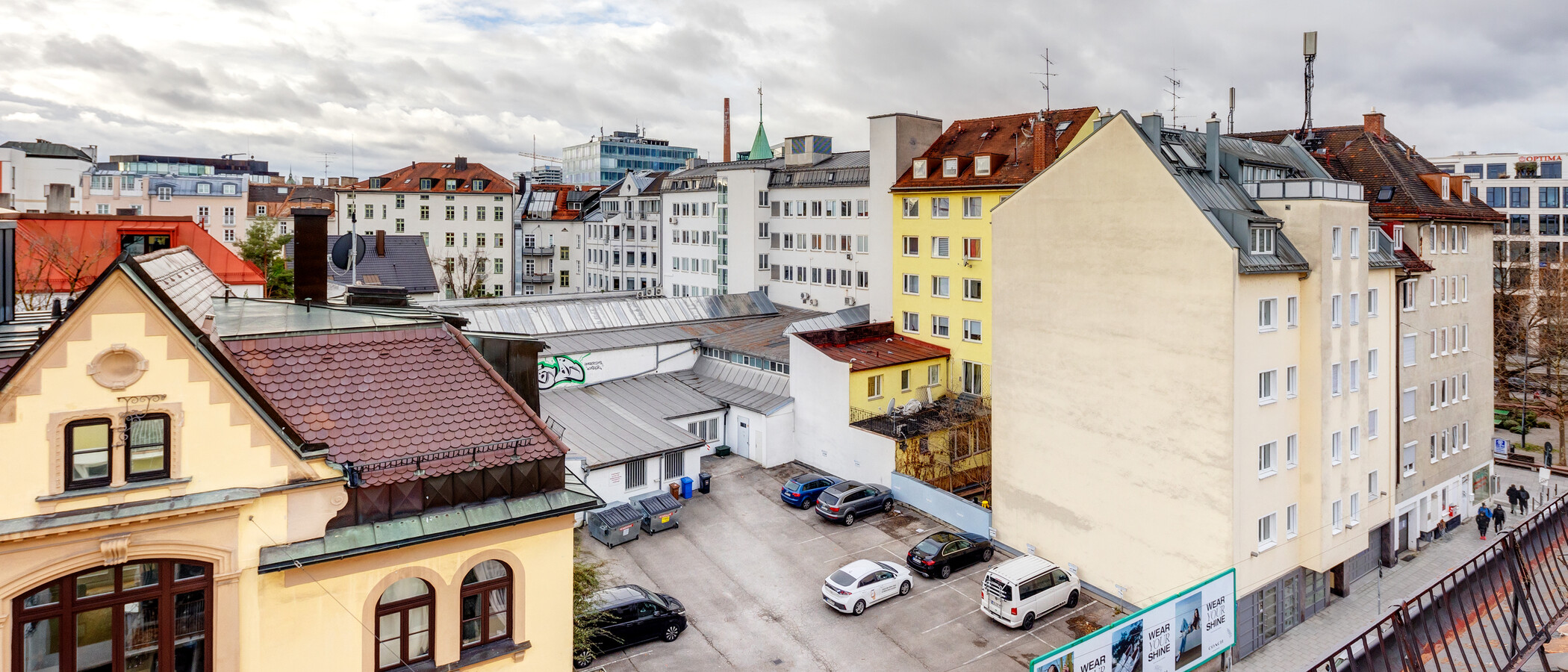 квартира München Maxvorstadt 02 вид из окна 13801