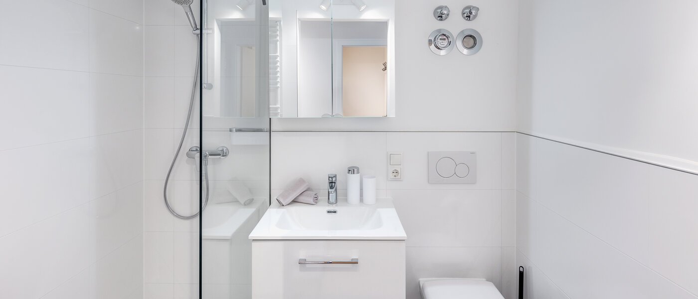 квартира München Neuhausen 01 ванная комната 13806