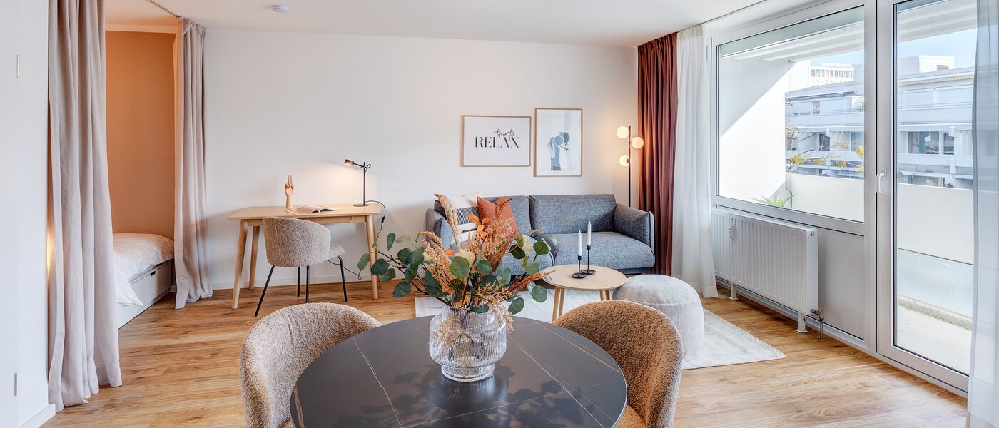 квартира München Neuhausen 02 жилое пространство 13806