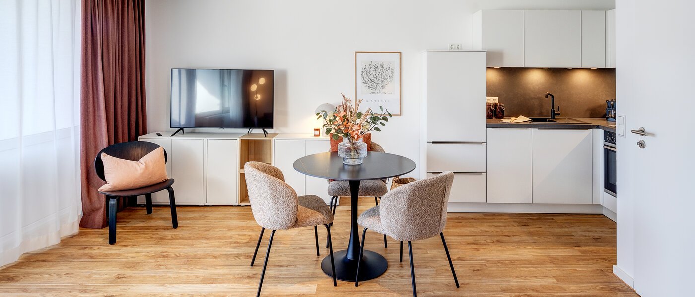 квартира München Neuhausen 05 жилое пространство 13806