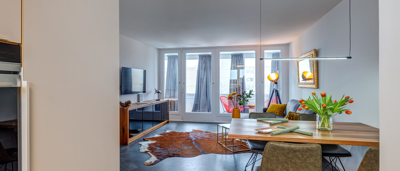 квартира München Moosach 05 кухня 13811