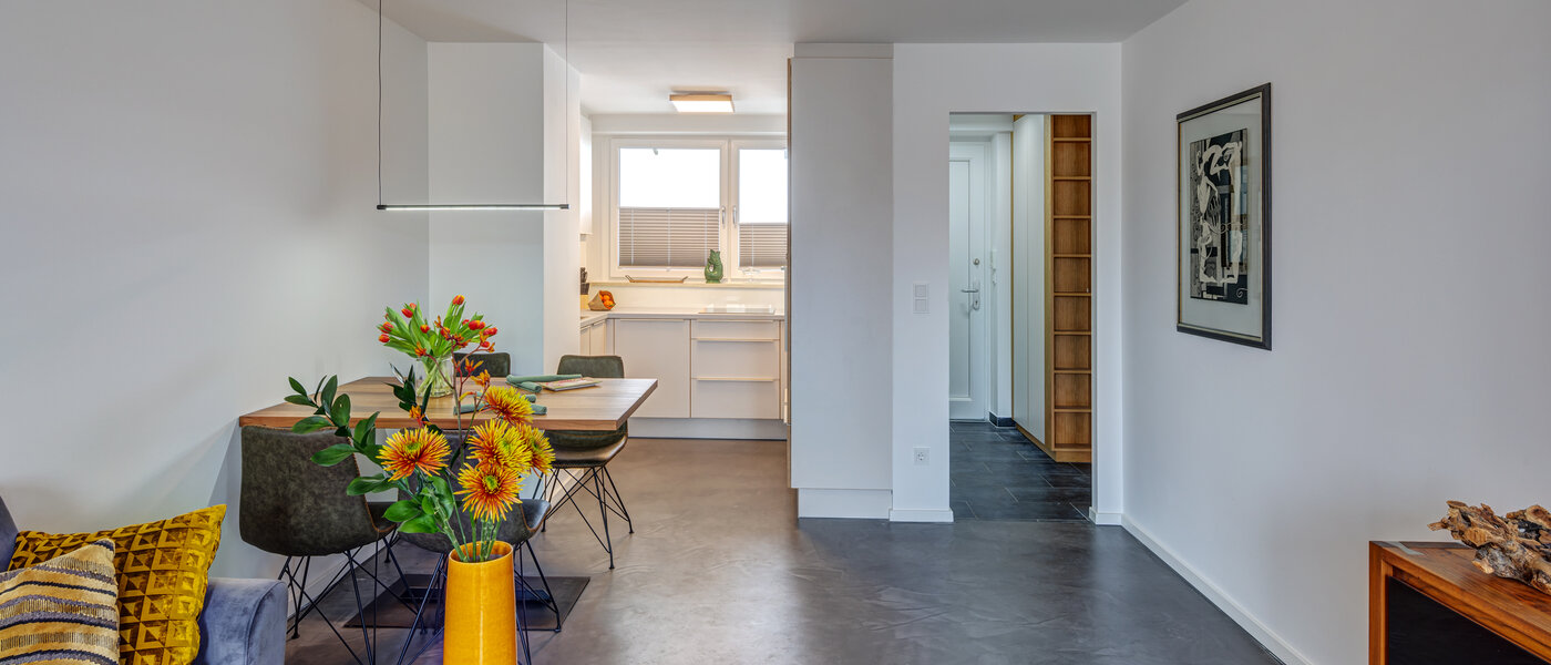 квартира München Moosach 03 жилое пространство 13811