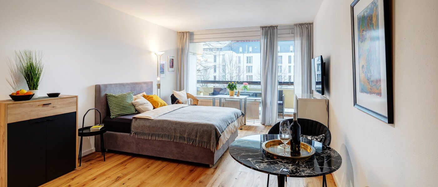 квартира Herrsching am Ammersee 01 жилое пространство 13819