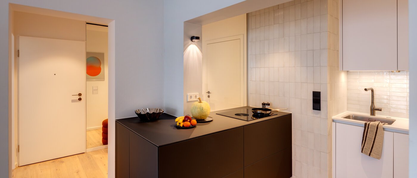 квартира München Dreimühlenviertel 05 кухня 13821