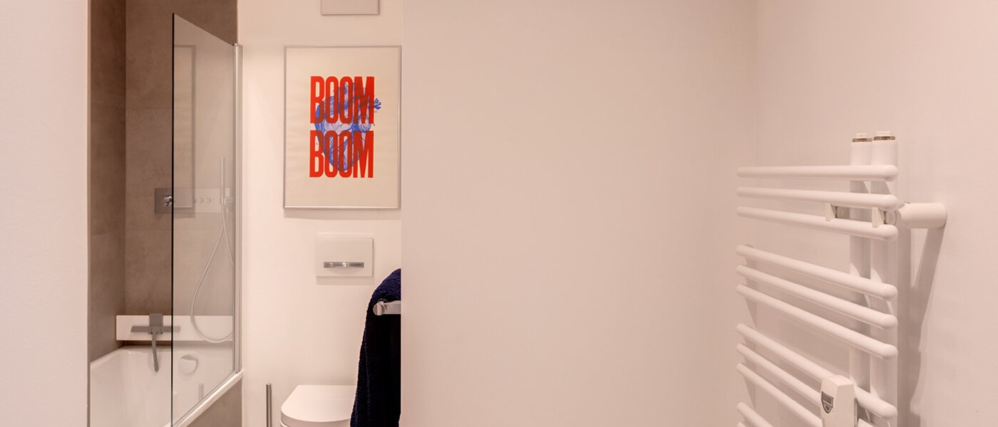 квартира München Dreimühlenviertel 05 ванная комната 13821