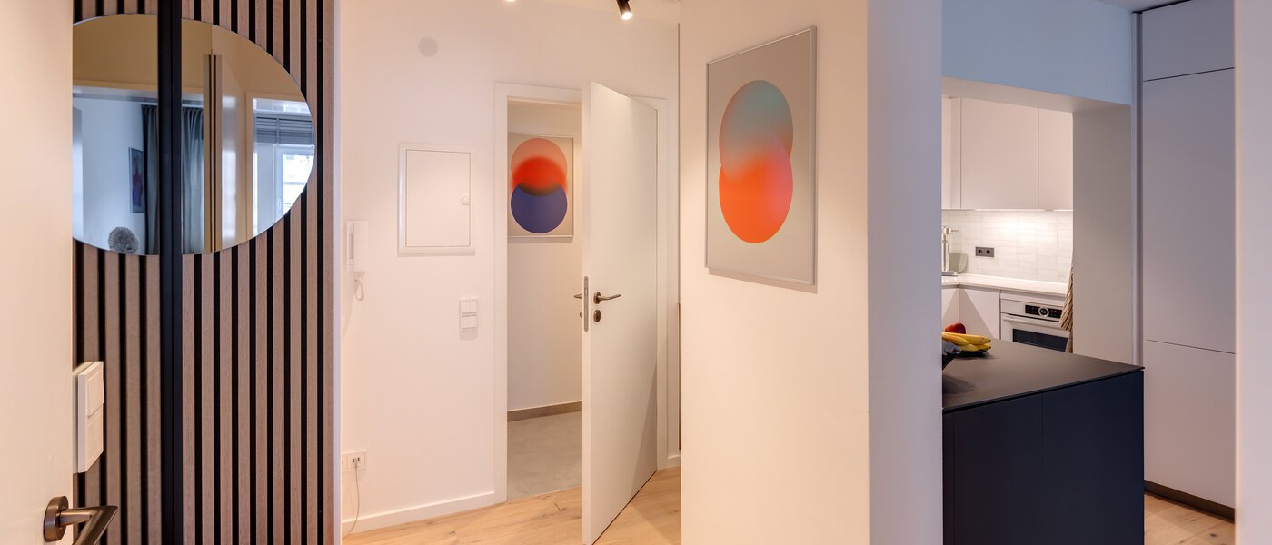 квартира München Dreimühlenviertel 01 коридор 13821