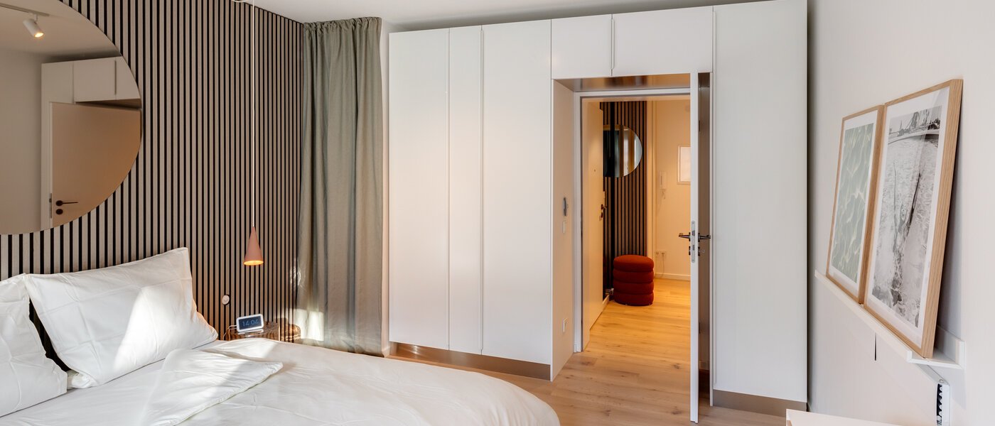 квартира München Dreimühlenviertel 05 спальная комната 13821