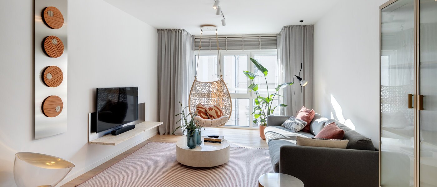 квартира München Dreimühlenviertel 04 жилое пространство 13821