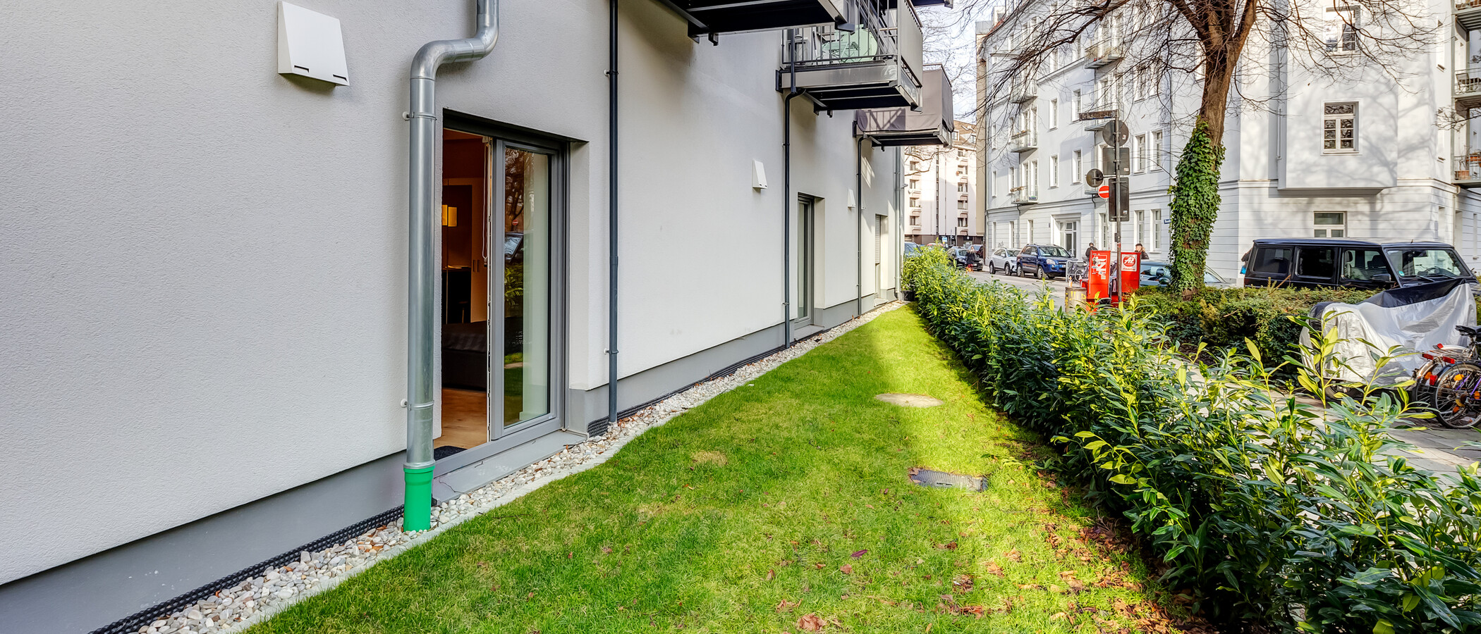 квартира München Glockenbachviertel 02 сад 13829