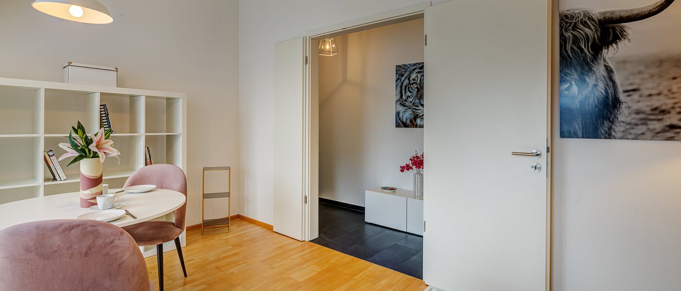 мансардная квартира München Schwabing (rechts der Leopoldstraße) 04 гостиная 13837