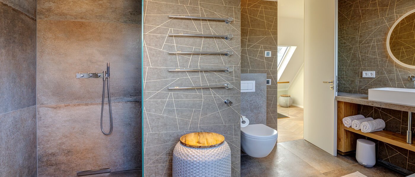 двухэтажная квартира-галерея München Altstadt 04 2-я ванная комната 13841