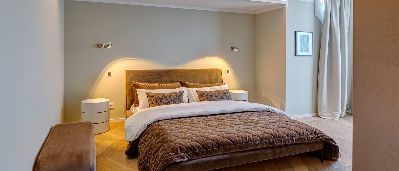 двухэтажная квартира-галерея München Altstadt 01 3-я спальная комната 13841