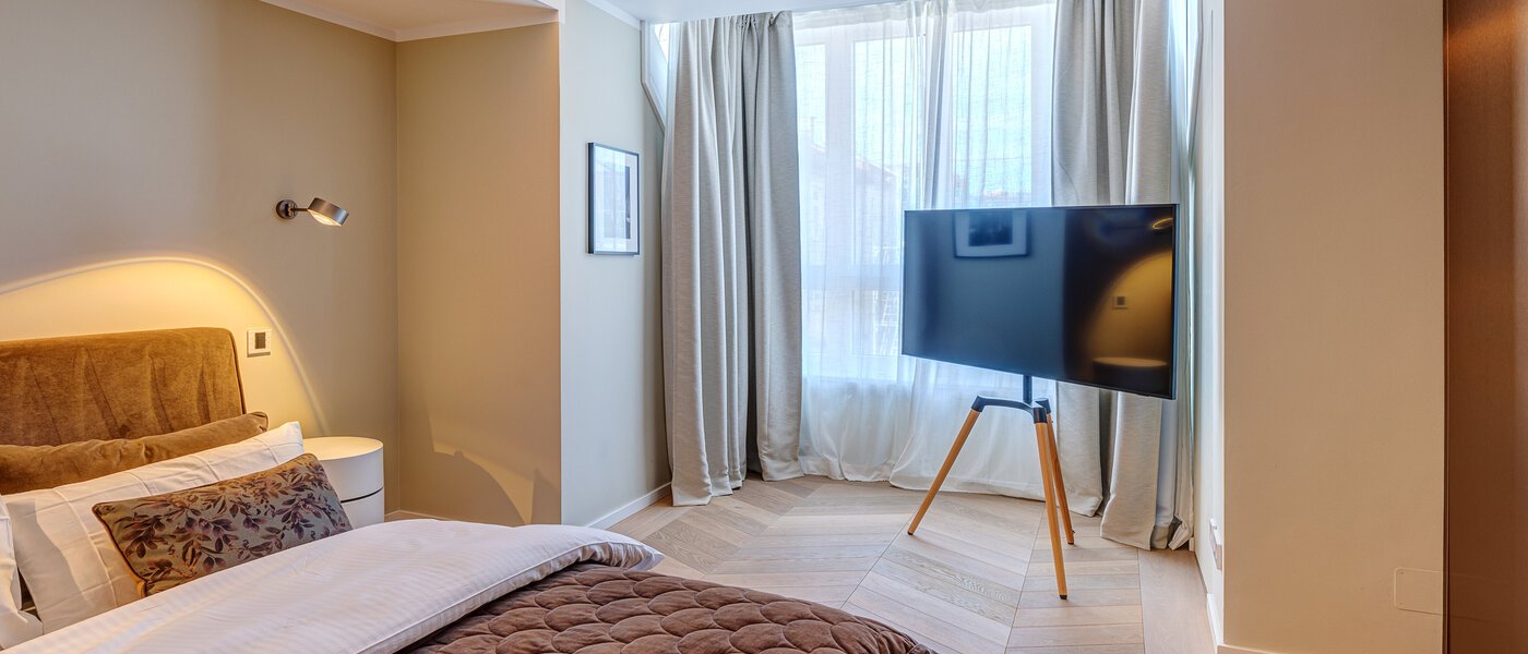 двухэтажная квартира-галерея München Altstadt 03 3-я спальная комната 13841