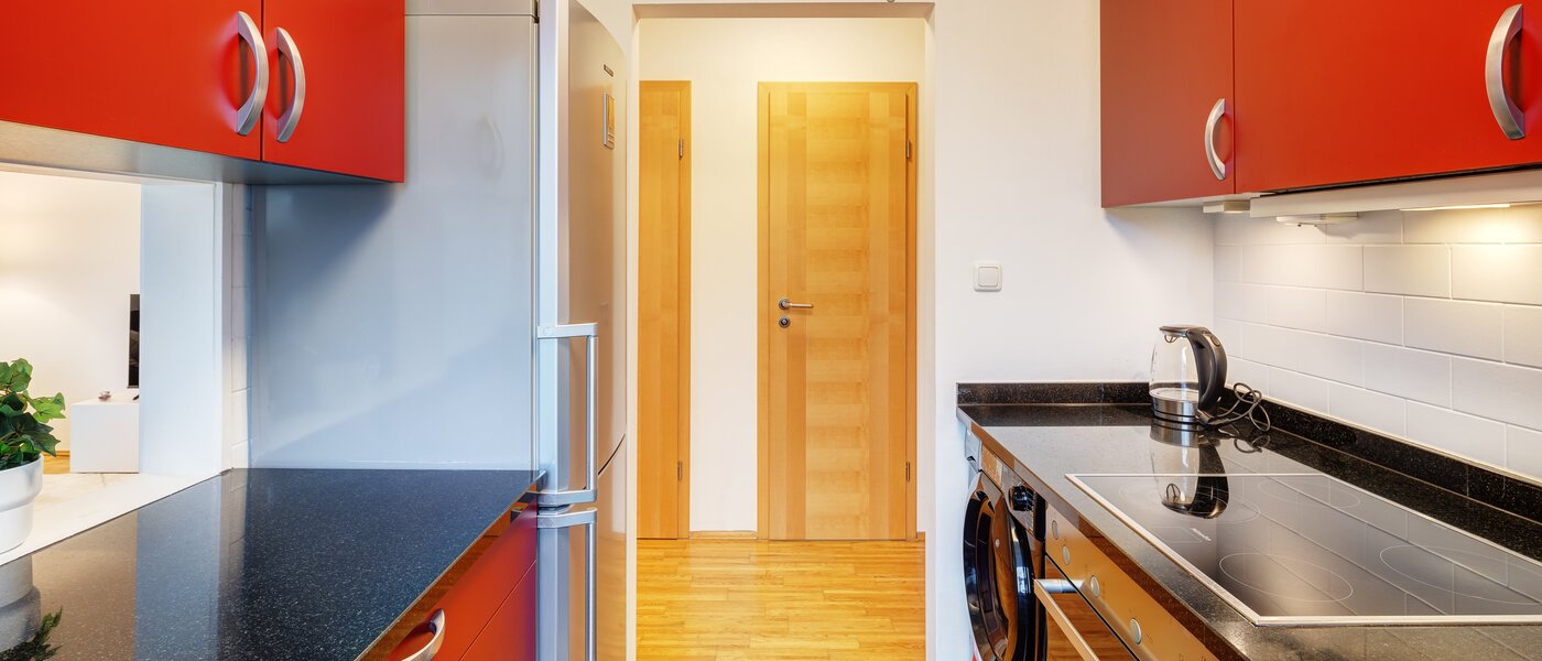 квартира München Forstenried 03 кухня 13847