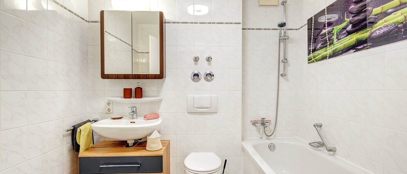 квартира München Feldmoching 01 ванная комната 13848