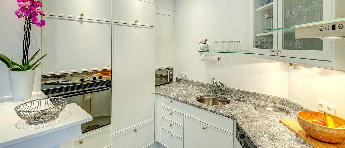 двухэтажная квартира-галерея München Bogenhausen 01 кухня 13849