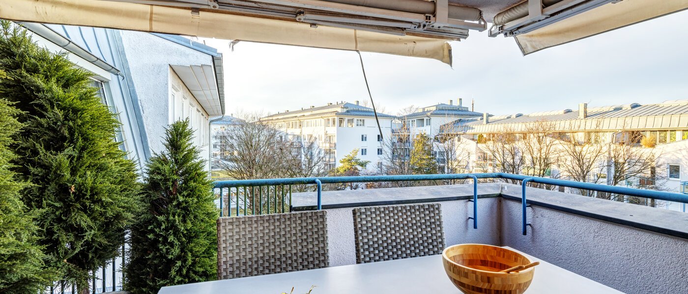 двухэтажная квартира-галерея München Bogenhausen 02 1-я балкон 13849