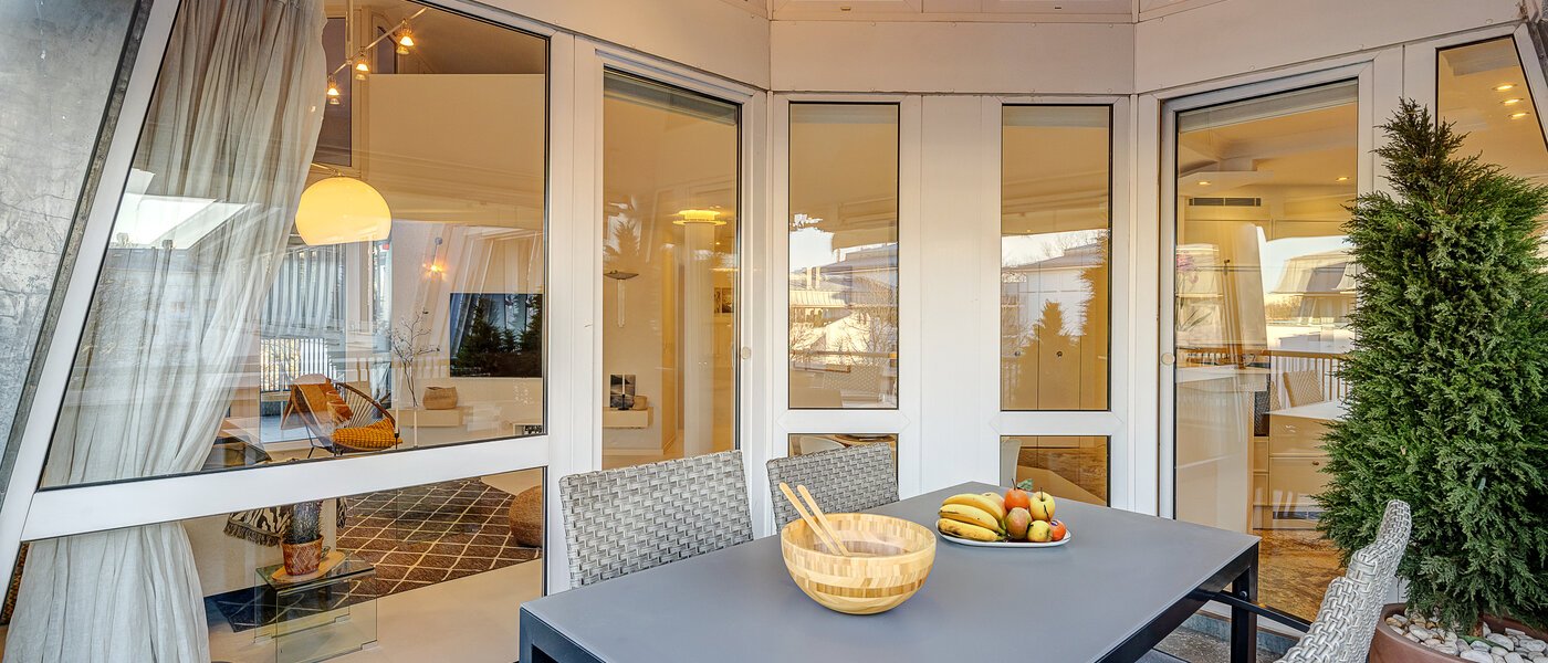 двухэтажная квартира-галерея München Bogenhausen 03 1-я балкон 13849