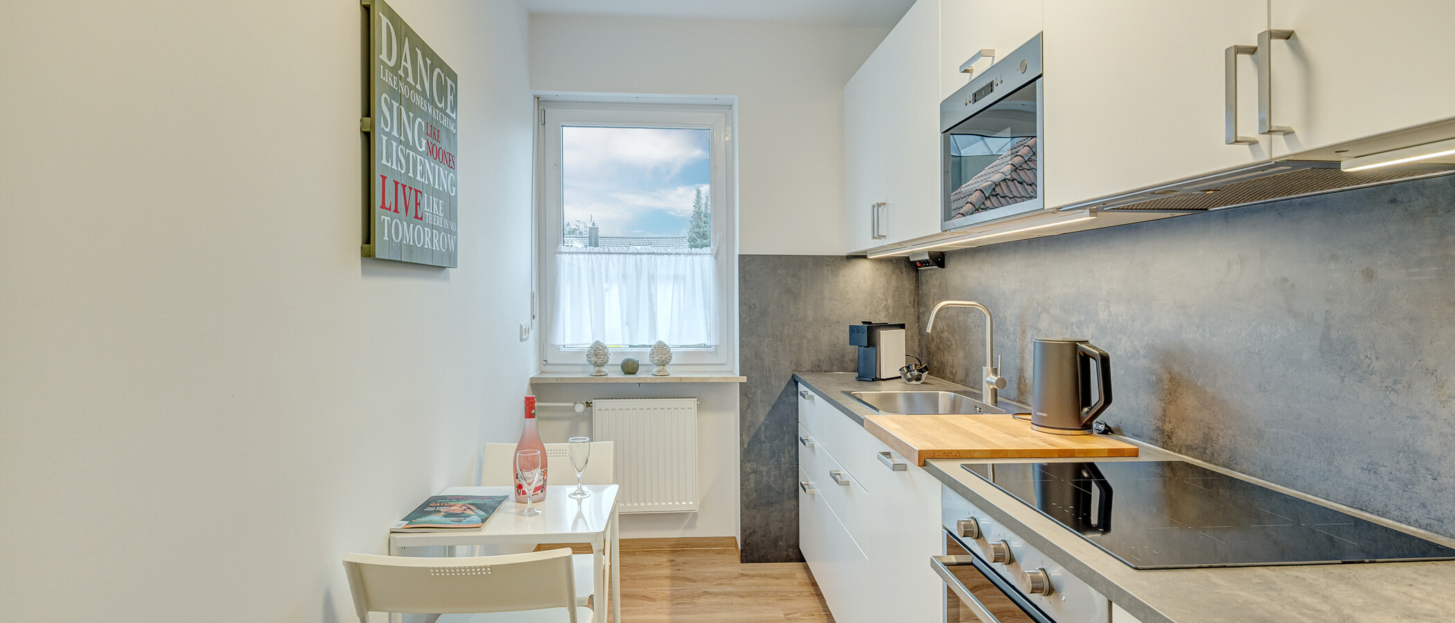 квартира München Waldperlach 01 кухня 13850