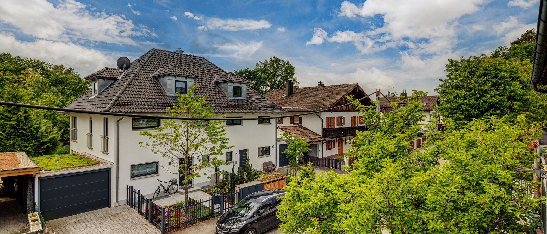 квартира München Waldperlach 03 вид из окна 13850