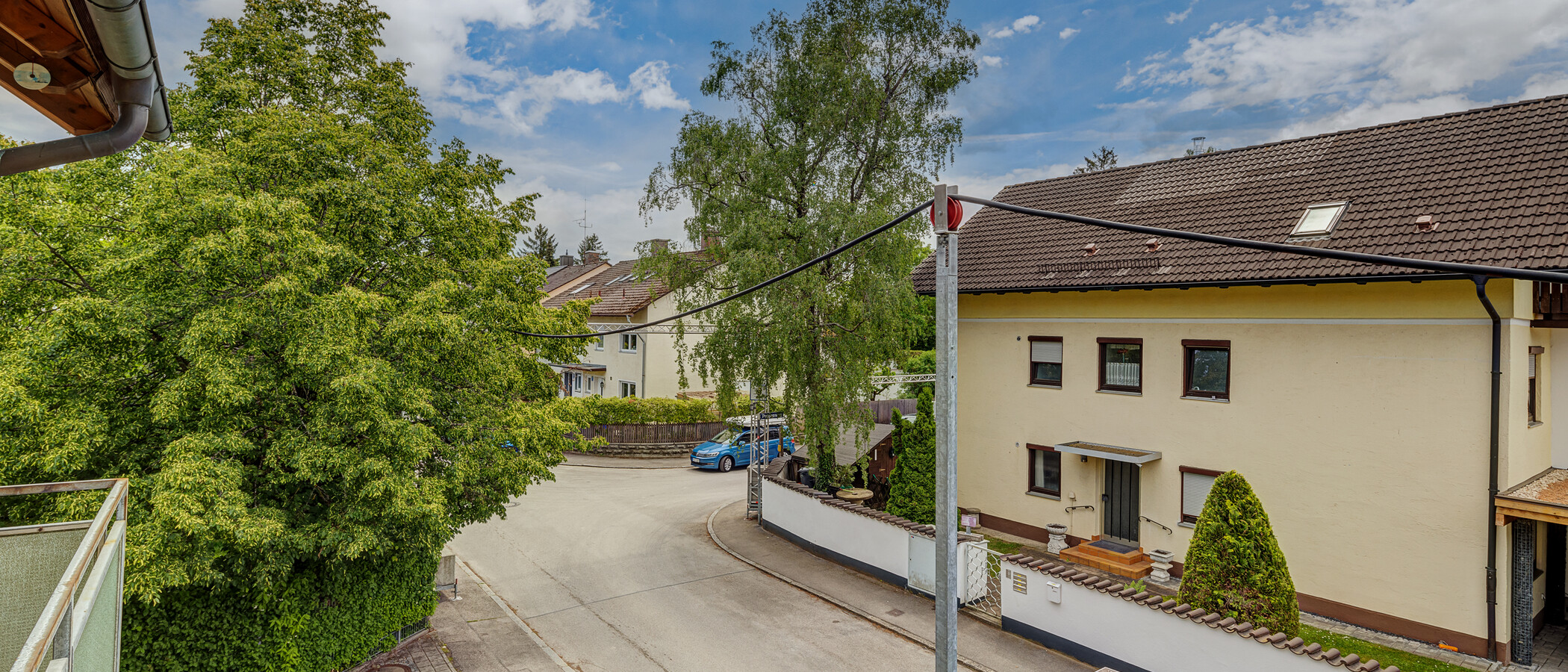 квартира München Waldperlach 04 вид из окна 13850