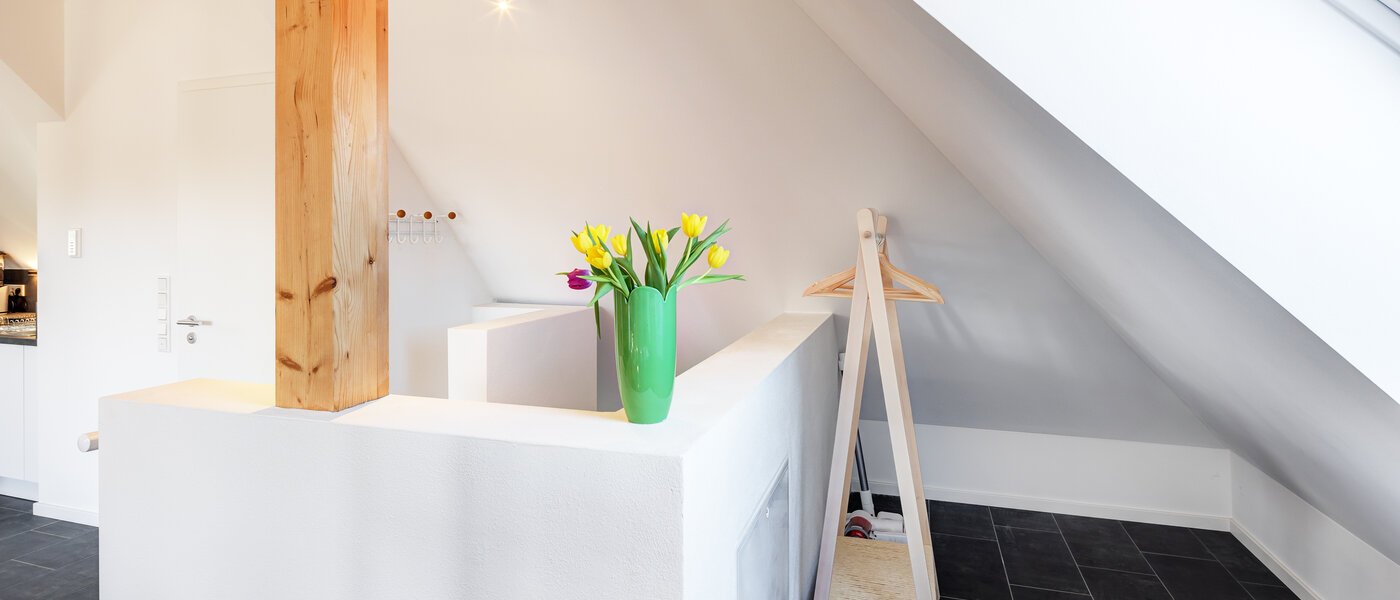 мансардная квартира München Waldtrudering 03 коридор 13853