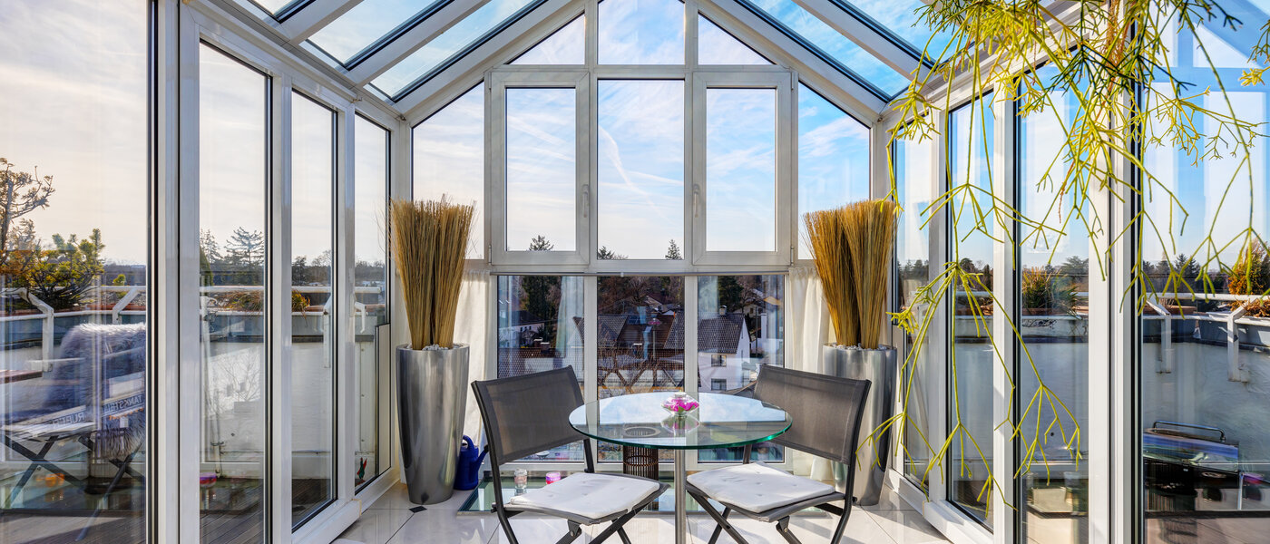 квартира-галерея Ottobrunn 01 застекленная терраса 13854