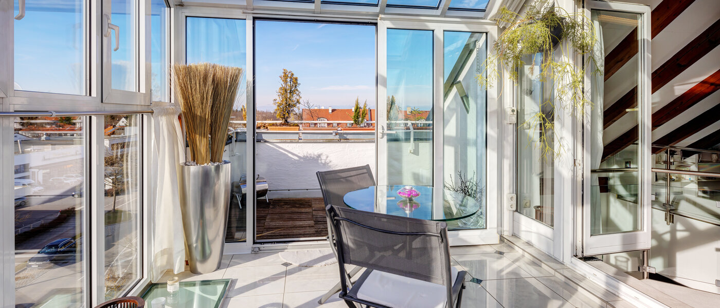 квартира-галерея Ottobrunn 02 застекленная терраса 13854