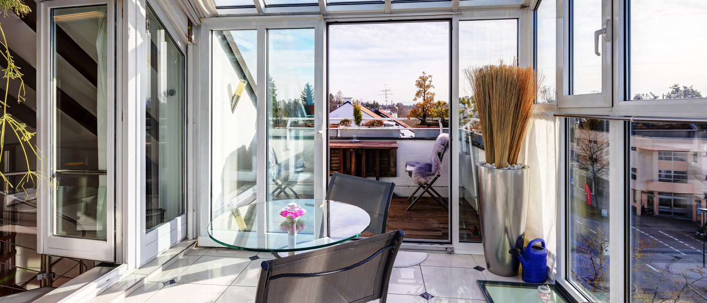 квартира-галерея Ottobrunn 03 застекленная терраса 13854