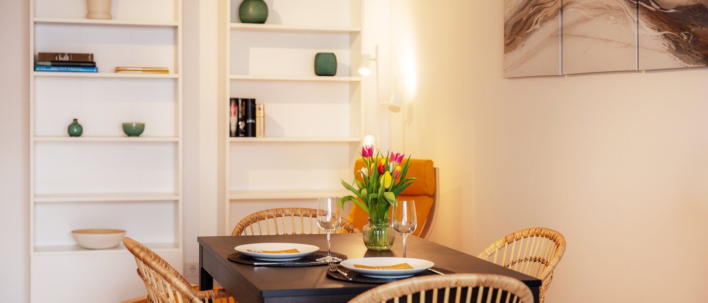 квартира München Neuhausen 03 кухня 13855