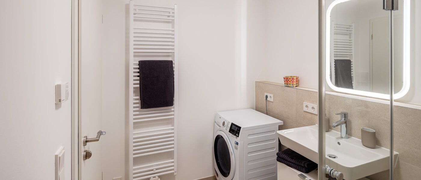 квартира München Neuhausen 03 ванная комната 13855