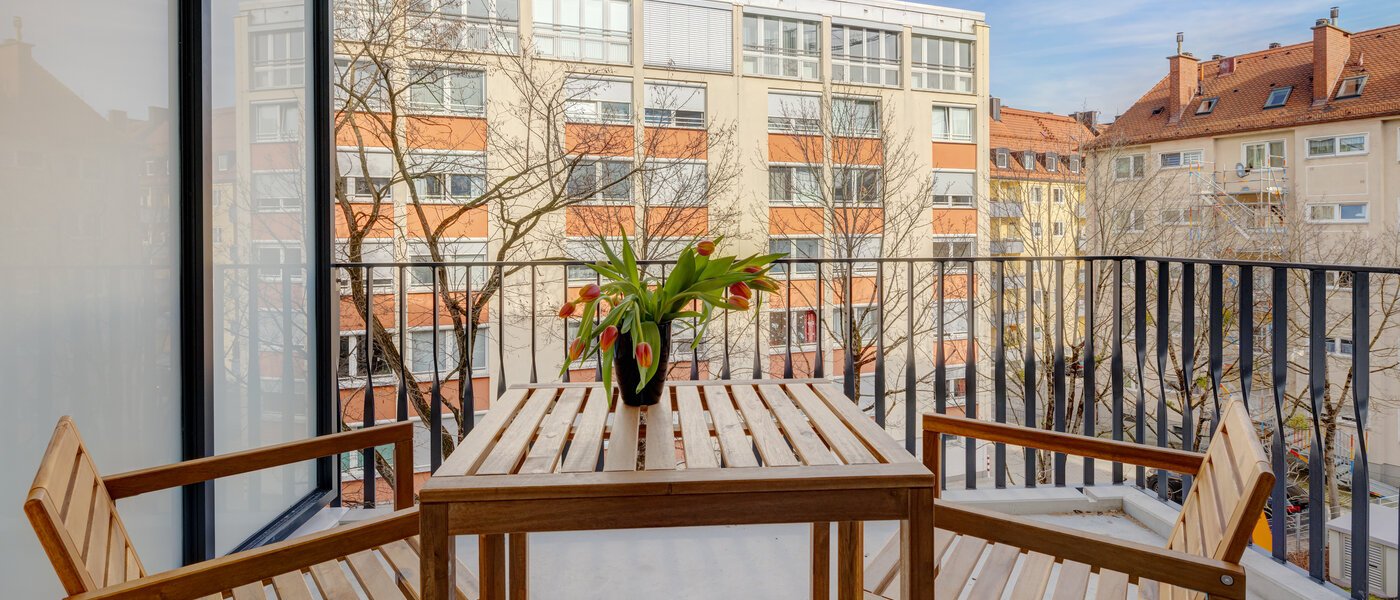 квартира München Neuhausen 02 лоджия 13855