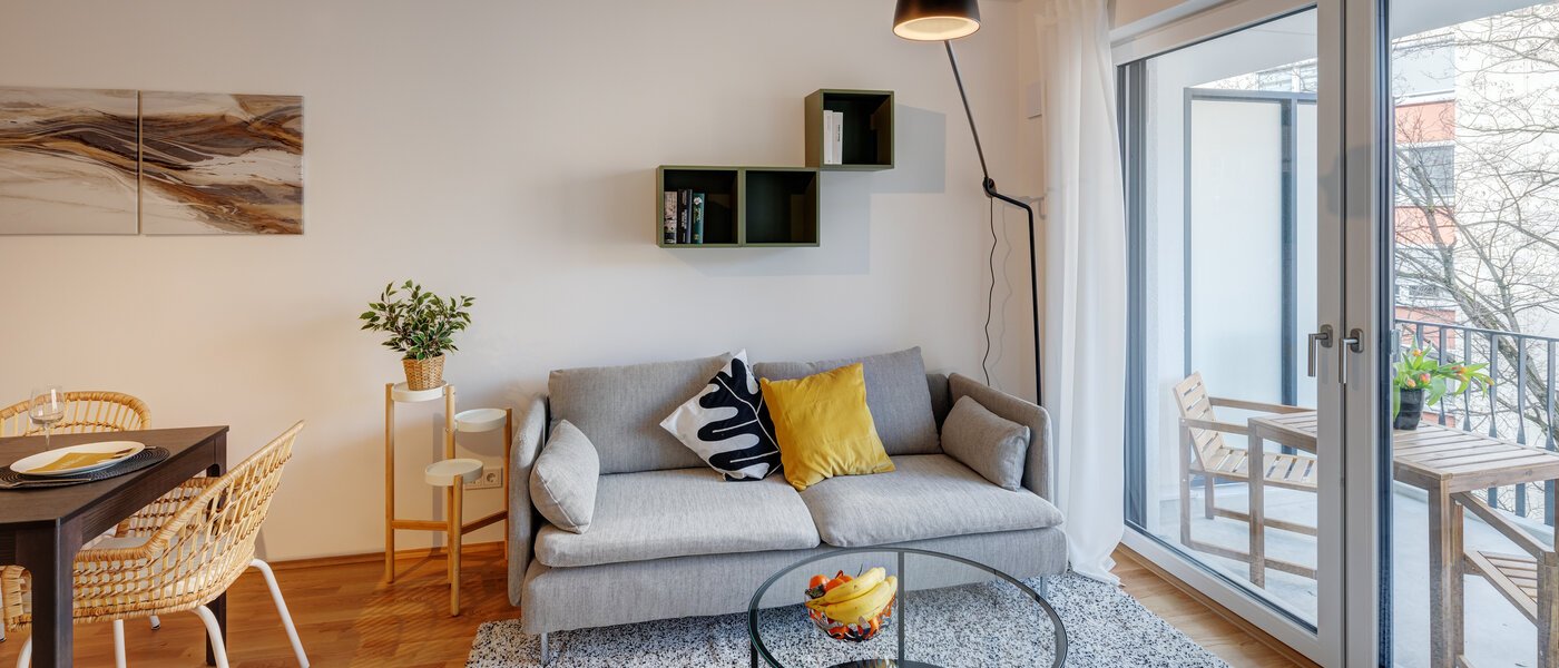 квартира München Neuhausen 01 жилое пространство 13855