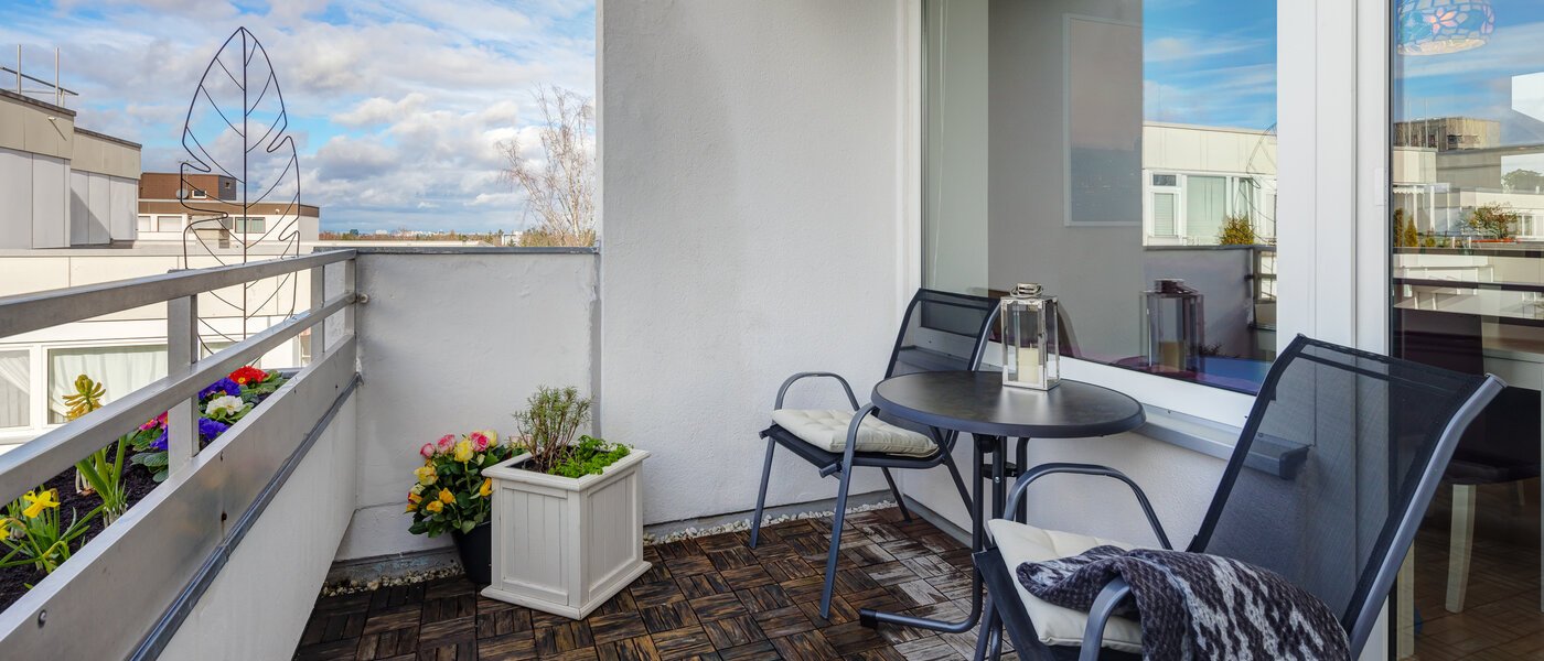 квартира Ottobrunn 01 балкон 13863