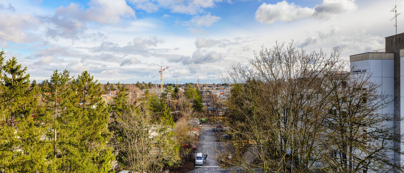 квартира Ottobrunn 01 вид из окна 13863